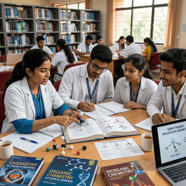 NEET Chemical Bonding Complete Guide: VSEPR, Hybridization & MOT
