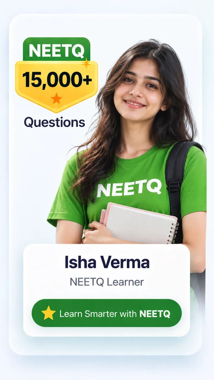 NEETQ chapter-wise performance tracker showing rank improvement for NEET aspirants